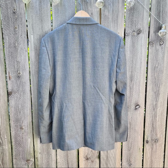 Express Extra Slim Fit Performance Blazer in Light Grey Size 38R - Picture 5 of 8